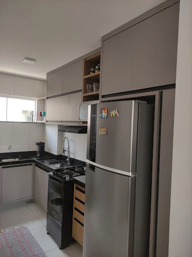 Marcenaria planejada instalada em ambiente residencial
